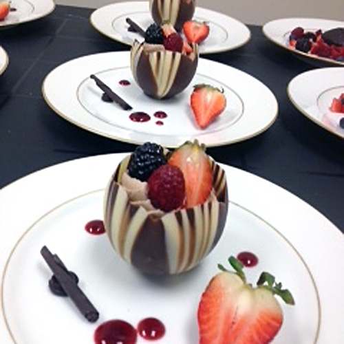Chocolate Cup With Mousse